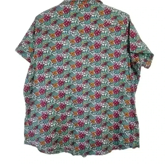 Wrangler Wrancher Floral Pearl Snap Shirt Top Women Size XXL Western Rodeo - Picture 3 of 8